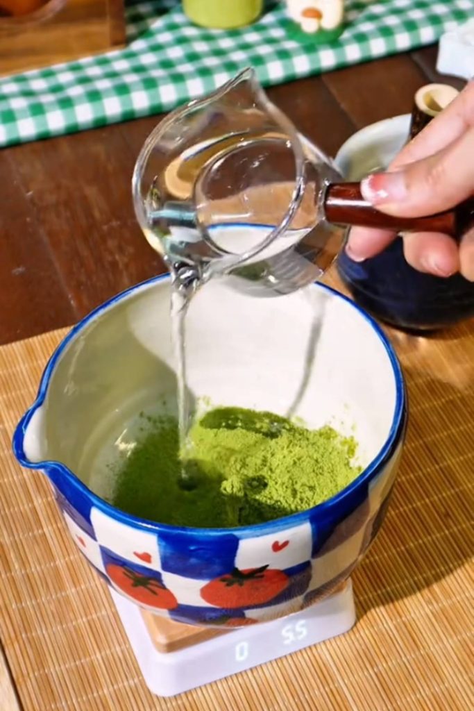 Matcha Oatmilk Yogurt Process (2)